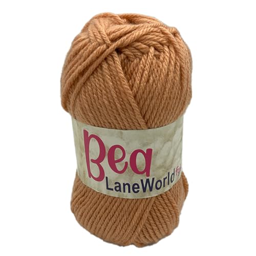 Set mit 3 Wollknäueln BEA Acryl – 100% Acryl, je 100 g – weich, Nadelstärke 6-7, Häkelnadel 7 – ideal zum Stricken und Häkeln (3, 37) von Laneworld