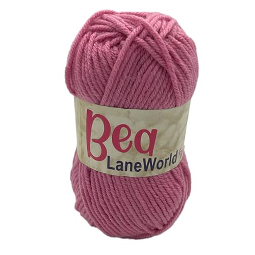 Set mit 3 Wollknäueln aus Acryl – 100 % Acryl, je 100 g – weich, Nadelstärke 6–7, Häkelnadel 7 – ideal zum Stricken und Häkeln (3, 12) von Laneworld