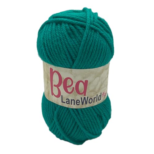 Set mit 3 Wollknäueln aus Acryl – 100 % Acryl, je 100 g – weich, Nadelstärke 6–7, Häkelnadel 7 – ideal zum Stricken und Häkeln (3, 25) von Laneworld