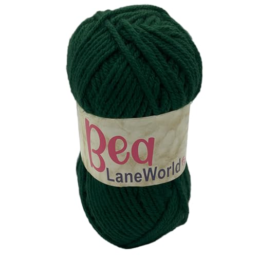 Set mit 3 Wollknäueln aus Acryl – 100 % Acryl, je 100 g – weich, Nadelstärke 6–7, Häkelnadel 7 – ideal zum Stricken und Häkeln (3, 34) von Laneworld