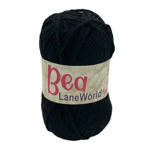 Set mit 3 Wollknäueln aus Acryl – 100 % Acryl, je 100 g – weich, Nadelstärke 6–7, Häkelnadel 7 – ideal zum Stricken und Häkeln (3, 52) von Laneworld