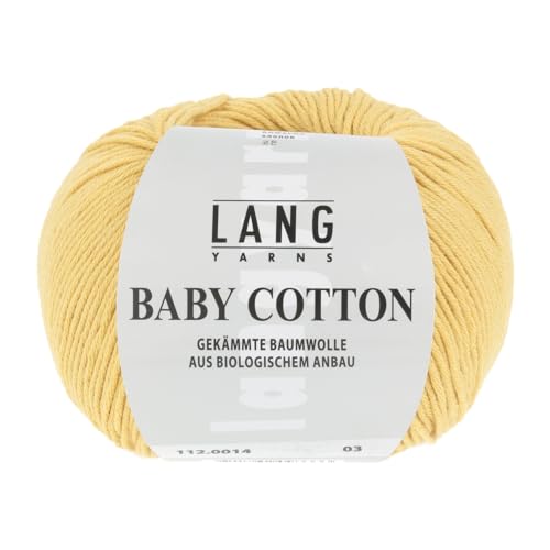 Baby Cotton 0014 gelb von Lang Yarns