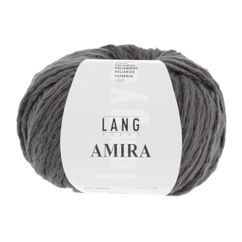 LANG YARNS Amira - Farbe: Anthrazit (0070) - 50 g / ca. 100 m Wolle von Lang Yarns