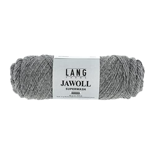 Lang Jawoll Superwash Sockenwolle Farbwahl (03 - dunkelgrau) von Lang Yarns