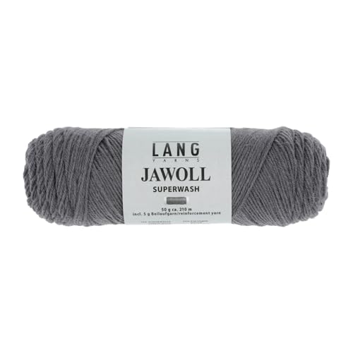 Lang Jawoll Superwash Sockenwolle Farbwahl (86 - Grau) von Lang Yarns