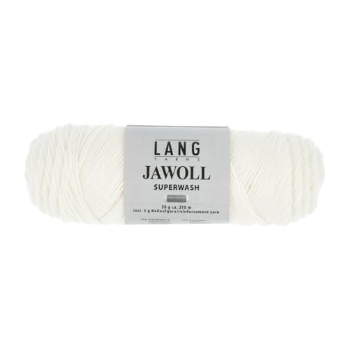 Lang Jawoll Superwash Sockenwolle Farbwahl (94 - Wollweiß) von Lang Yarns