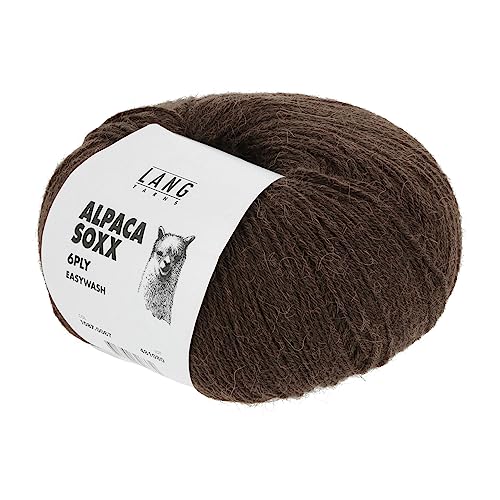Lang Yarns - Alpaca Soxx 6-fach/6-PLY 0067 braun 150 g von Lang Yarns