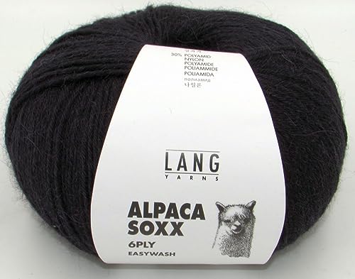 Lang Yarns Alpaca Soxx 6-ply 1087.0004 - schwarz Lang Yarns Alpaca Soxx 6-ply 1087.0004 - schwarz von Lang Yarns