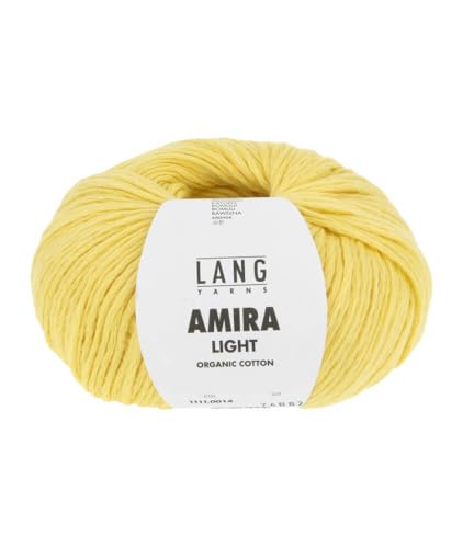 Lang Yarns - Amira Light 0014 gelb 50 g von Lang Yarns