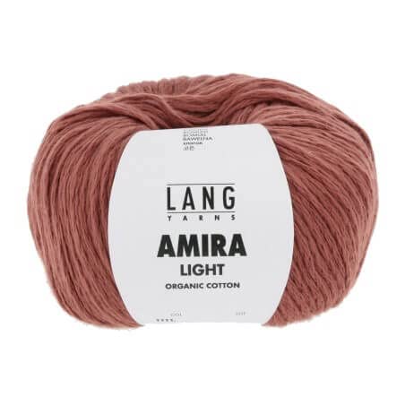 Lang Yarns - Amira Light 0087 ziegel 50 g von Lang Yarns