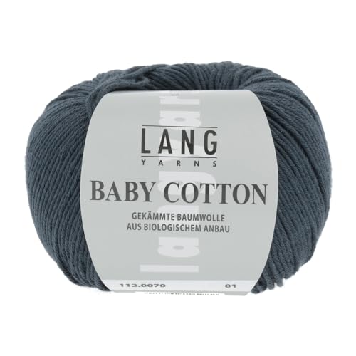 Lang Yarns Baby Cotton 0070 grau von Lang Yarns