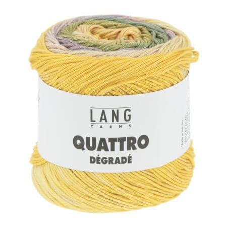 Lang Yarns Baumwolle zum Stricken und Häkeln QUATTRO DEGRADE – 100 g von Lang Yarns
