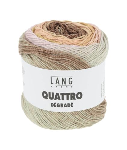 Lang Yarns Baumwolle zum Stricken und Häkeln QUATTRO DEGRADE – 100 g Lang Yarns Baumwolle zum Stricken und Häkeln QUATTRO DEGRADE – 100 g von Lang Yarns