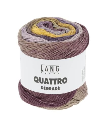 Lang Yarns Baumwolle zum Stricken und Häkeln QUATTRO DEGRADE – 100 g Lang Yarns Baumwolle zum Stricken und Häkeln QUATTRO DEGRADE – 100 g von Lang Yarns