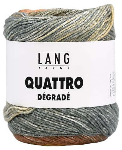 Lang Yarns Baumwolle zum Stricken und Häkeln QUATTRO DEGRADE – 100 g Lang Yarns Baumwolle zum Stricken und Häkeln QUATTRO DEGRADE – 100 g von Lang Yarns