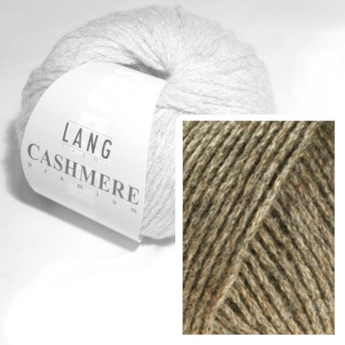 Lang Yarns - CASHMERE PREMIUM - Farbe 0167 Hellbraun Mélange - 100% Kaschmirwolle (25 Gramm – 1 Knäuel) von Lang Yarns