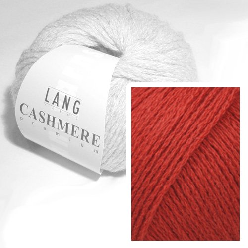 Lang Yarns Cashmere Premium 0011 ziegelrot von Lang Yarns