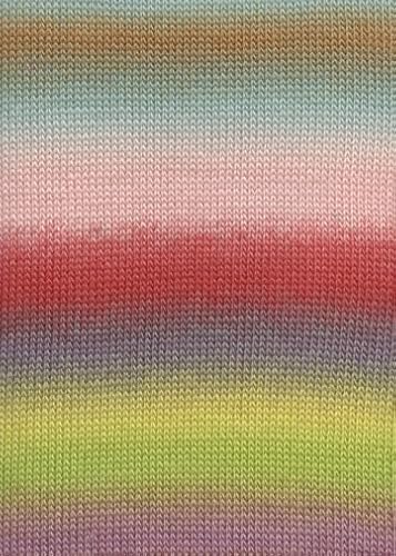 Lang Yarns MILLE COLORI BABY 845.0203 - Gelb/Türkis/Rot von Lang Yarns