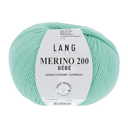 Lang Yarns Merino 200 Bébé 0373 jade von Lang Yarns