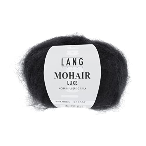 Lang Yarns Mohair Luxe 0004 schwarz von Lang Yarns