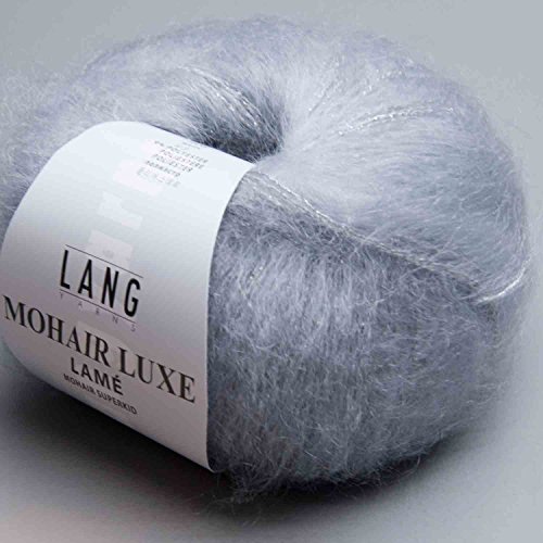 Lang Yarns Mohair Luxe Lamé, 797.0023 silber von Lang Yarns