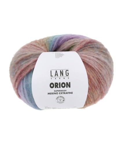Lang Yarns - Orion 0007 grün violett rosa 100 g von Lang Yarns