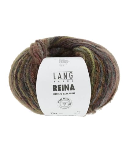 Lang Yarns - Reina 0003 braun gelb 25 g von Lang Yarns