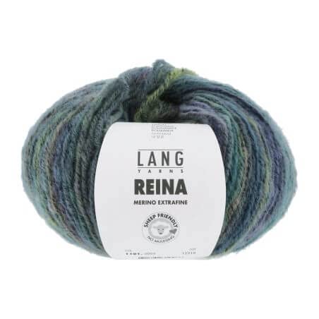 Lang Yarns - Reina 0005 blau grün 25 g von Lang Yarns