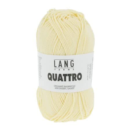 Lang Yarns Strickgarn, 100% Baumwolle, Quattro 213 von Lang Yarns