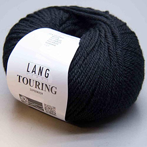 Lang Yarns Touring 0004 schwarz von Lang Yarns