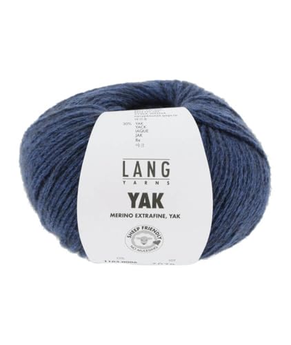 Lang Yarns Yak Merino Extrafine 06 - blau von Lang Yarns
