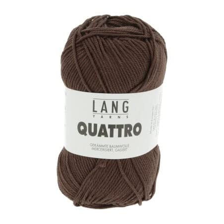 Long Yarns Strickgarn, 100% Baumwolle, Quattro von Lang Yarns