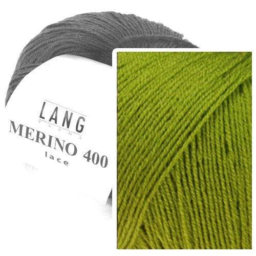 Merino 400 Lace 0044 limone von Lang Yarns