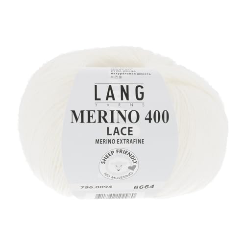 Merino 400 Lace 0094 natur von Lang Yarns