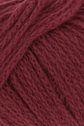 WOOLADDICTS - 50g "Memory" - Farbe: 62 - weinrot - Es ist mit einer Antifilzschicht beschichtet. von Lang Yarns