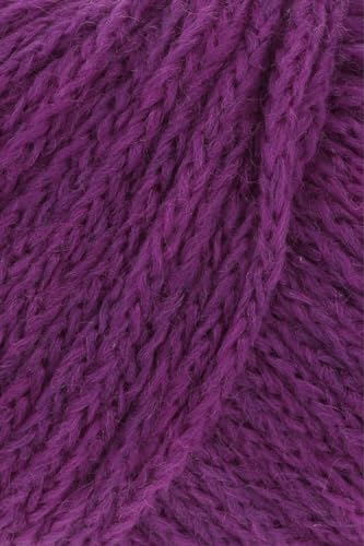 WOOLADDICTS - 50g "Memory" - Farbe: 85 - fuchsia - Es ist mit einer Antifilzschicht beschichtet. von Lang Yarns