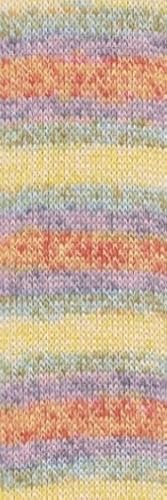 WOOLADDICTS Footprints 1115.0016 - Yellow/Fire/Lilac WOOLADDICTS Footprints 1115.0016 - Yellow/Fire/Lilac von Lang Yarns