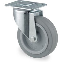 TENTE® Lenkrolle Elastik-Gummi, Rollenlager, Schwenklagerschutz, spurlos, Ø x Breite 100 x 50 mm, TK 160 kg TENTE® Lenkrolle Elastik-Gummi, Rollenlager, Schwenklagerschutz, spurlos, Ø x Breite 100 x 50 mm, TK 160 kg von TENTE®