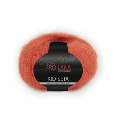 PRO LANA Kid Seta - Farbe: Orange (28) - 25 g/ca. 210 m Wolle von PRO LANA