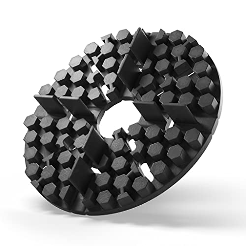 150x LANGFIT® Plattenlager - Flexibles Stelzlager mit 2mm Fugenkreuz für Terrassenplatten – 6-fach stapelbar von 10-60mm – Teilbar in vollwertige Randstücke und Ecken – Made in Germany – MS-PL2-10-S von Langfit