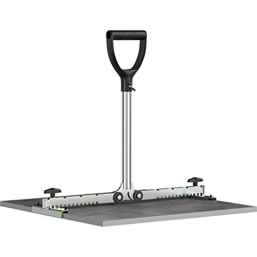 LANGFIT® Fliesenheber - Rückenfreundlich durch extra langen Griff - 30 bis 50cm - Für schmale Fugen ab 3mm - Schonend für Rücken und Hüfte - Made in Germany - MS-FH2050L von Langfit