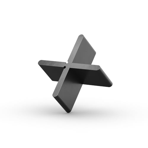 LANGFIT® Fugenkreuze für Terrassenplatten – 100er Pack – 4 mm Fugenbreite – Mit Sollbruchstelle als T-Stück verwendbar – 100% Witterungsbeständig für Außenbereich – Made in Germany – MS-FK4-20 von Langfit