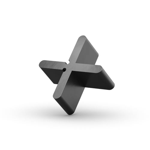 LANGFIT® Fugenkreuze für Terrassenplatten – 100er Pack – 6 mm Fugenbreite – Mit Sollbruchstelle als T-Stück verwendbar – 100% Witterungsbeständig für Außenbereich – Made in Germany – MS-FK6-20 von Langfit