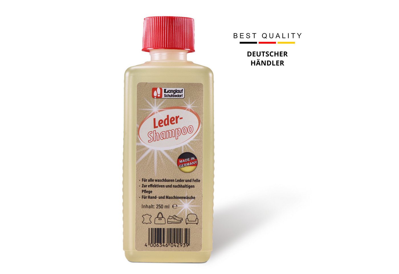 Langlauf Schuhbedarf Lederwaschmittel 250ml Spezialwaschmittel von Langlauf Schuhbedarf