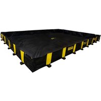 Justrite® Faltwanne QuickBerm®, Kapazität 5.432 l von Justrite®