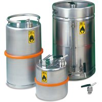 Rötzmeier® Sicherheitsstandgefäß aus Edelstahl, mit Schraubkappe, 50 Liter von Rötzmeier®