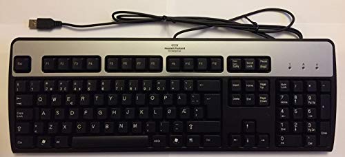 Norwegische Tastatur HP Language Keyboard USB by Hewlett Packard von HP