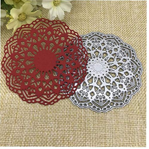 Lace Kreis Metall Cutting Die Schablone Für DIY Scrapbooking Embossing Papier Karten Crafts Diecuts von Lankater