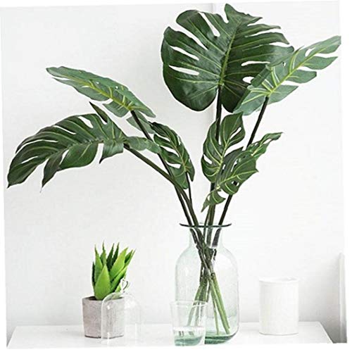 Lankater 10pcs Hohe Simulations-künstliche Monstera Blatt Tropische Pflanze Zuhause-Party Büro Store Lankater 10pcs Hohe Simulations-künstliche Monstera Blatt Tropische Pflanze Zuhause-Party Büro Store von Lankater