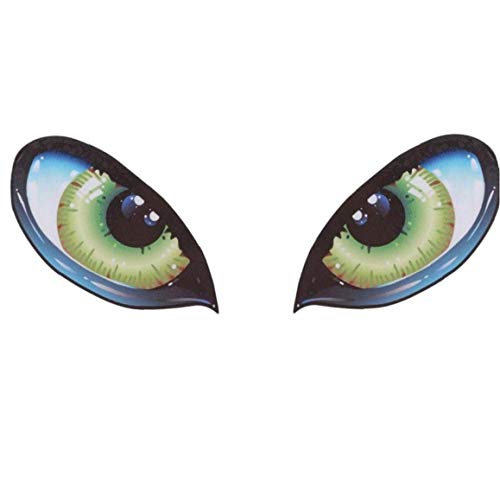 Lankater 1pcs Auto-Aufkleber, 3D-Stereo-Reflective Katzenaugen-Auto-Aufkleber Kreative Rückspiegel Aufkleber Universal-Augen Funny Car Aufkleber Lankater 1pcs Auto-Aufkleber, 3D-Stereo-Reflective Katzenaugen-Auto-Aufkleber Kreative Rückspiegel Aufkleber Universal-Augen Funny Car Aufkleber von Lankater